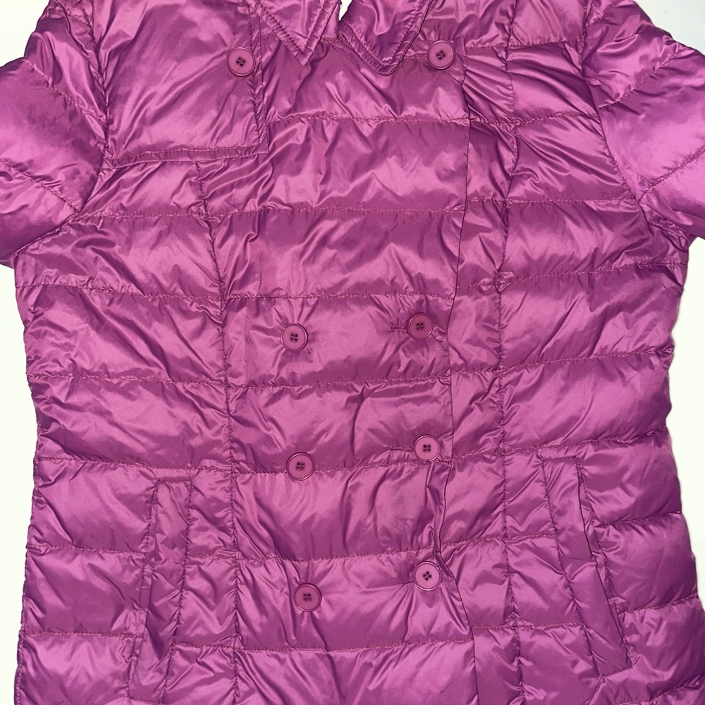 Boutique brand Symphony and Note packable down puffer jacket sz small